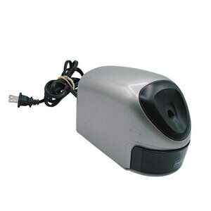 Staples 34462 Gray Black Electric Pencil Sharpener AC 120V/60HZ 0.2 Amps